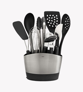 EQUIP YOURSELF WITH SUITABLE UTENSILS